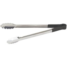 Winco Utility Tong with Black Non-Slip Grip, 16-Inch - $39.99