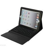 Wireless keyboard leather black case for Ipad 4 3rd A1416 A141 A1460 A14... - £46.44 GBP