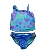 WONDER NATION Swimsuit 2 Piece Mermaid Kids Size M(7-8) Blue - $152.86 MXN