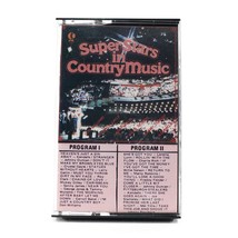 Superstars in Country Music (Cassette Tape, 1978, K-Tel, Canada) WC 338-4 TESTED - £12.84 GBP