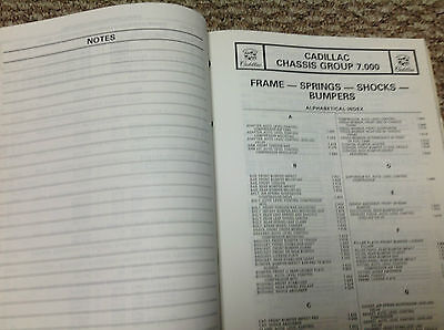 1967 1968 1969 1970 1972 1973 1974 1975 Cadillac Parts Catalogue Manuel Set OEM Item image 5