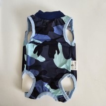 Cat Post Surgical Suit Recovery Bodysuit Small to 4lb Blue Camouflage Ad... - £7.76 GBP