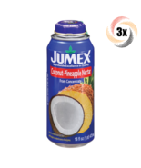 3x Cans Jumex Coconut Pineapple Nectar Flavor Drink 16 Fl Oz ( Fast Ship... - $31.61 CAD