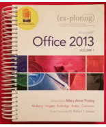 Exploring MicroSoft Office 2013 Spiral Bound ISBN 9780133142679 - $9.95