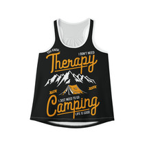 Personalized &quot;Camping&quot; Design Racerback Tank Top - £26.49 GBP+