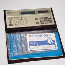 VTG Texas Instrumnt TI-2200II Check Writer Wallet Calculator Photo Sleeves Guide - £8.67 GBP