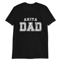 Retro Akita Dad Gift Akita Daddy Dog Owner Pet Father Short-Sleeve T-Shirt - £20.75 GBP