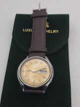 Vintage 1982 FIFA World Cup football Seiko 5 automatic watch, serviced - $298.46