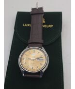 Vintage 1982 FIFA World Cup football Seiko 5 automatic watch, serviced - $298.46