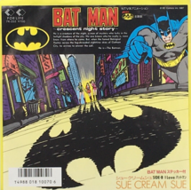 Batman TV Anime Song Soundtrack Single Vinyl Record 1987 OST Japan - £45.21 GBP