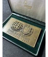 1991 EUHOFA Congress In Portugal Bronze Numbered 235 Medal Made By Bravarte - £79.00 GBP