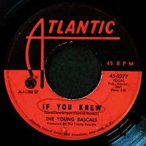 The Young Rascals - I&#39;ve Been Lonely Too Long / If You Knew [7&quot; 45 rpm Single] - £4.53 GBP