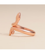 Isha Life Sarpa Sutra Snake Ring Copper metal Medium Size Ring - £8.48 GBP