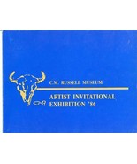 C M Russell Museum Artist Invitational Exhibition Priced Catalog 1986  - £29.59 GBP