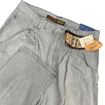 Bugle Boy Pleated Tapered Leg Pants Mens 31x32 Vintage Casual Original C... - $862.17 MXN