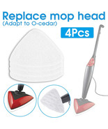 4pcs/lot Replacement Microfiber Mop Pads Floor Mop Cleaning Head Washabl... - £16.59 GBP+