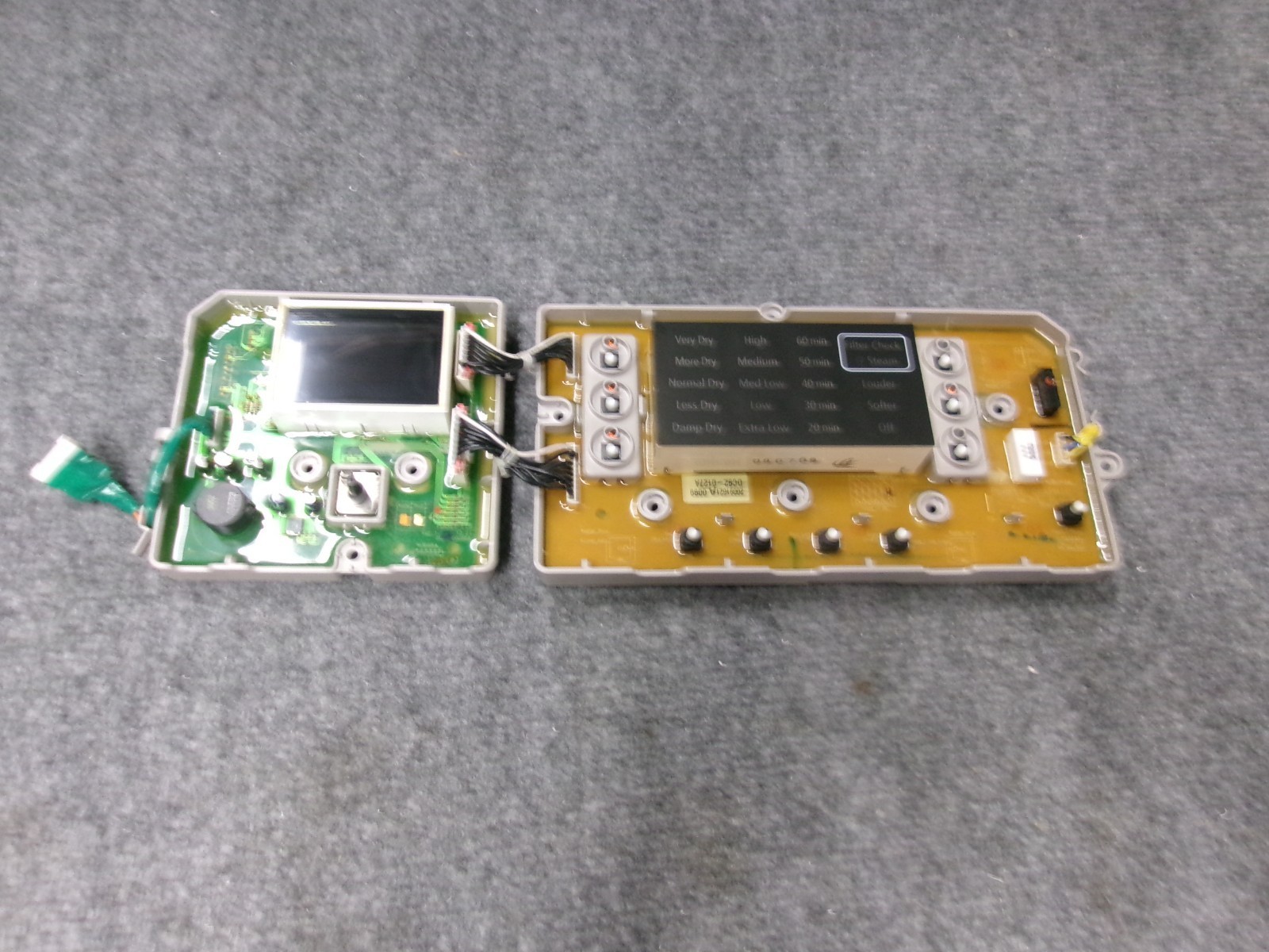 DC92-00126A SAMSUNG DRYER USER INTERFACE BOARD - $19.00