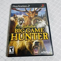 PS2 Cabela&#39;s Big Game Hunter 2008 (Sony Playstation 2, 2007) Complete In Box!!! - £6.31 GBP