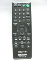 Sony DVD Remote Control RMT D187A Used - $14.95