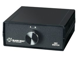 Black Box Swl065a Manual Switch - 3 Ports - 10base-t - 3 X Network - 2 L... - £93.62 GBP