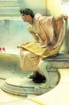 A Reading of Homer, Detail [2] by Sir Lawrence Alma-Tadema - Art Print - £17.63 GBP+