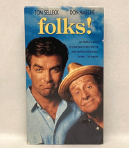 Folks! VHS movie 1992 Tom Selleck Don Ameche comedy - $3.00