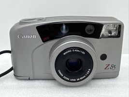 Canon Sure Shot Z85 Point &amp; Shoot 35mm Camera 35-85mm Zoom FILM TESTED W... - £51.19 GBP