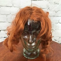 Auburn Medium/Short Wig Shaggy Curly Hillbilly Dirtbag Halloween Cosplay... - £11.62 GBP