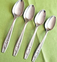 Oneida Stainless Maybrook Pattern 4 Teaspoons 5.75&quot;  Japan Textured Hand... - £7.17 GBP