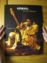 Jimi Hendrix Live Concert Poster At The Fillmore East Numbered JIMMY-
sh... - $224.11