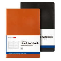 100gsm Thick Paper Notebook Vegan Leather Lined Diary for Man &amp; Women, 2... - £18.65 GBP