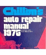Vintage Chilton&#39;s Auto Repair Manual 1975 American 1968-75 Automobilia B... - €28,77 EUR