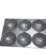 Vintage 1983 Wilton Mini Pumpkin Cake Pan Mold Jack-O&#39;-Lantern Baking Ha... - $237.76 MXN