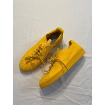 Adidas Originals Men&#39;s Yellow Pharrell  Williams Superstar PK Sneakers Mens 13 - £73.45 GBP