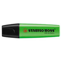 Stabilo Boss Original Highlighter Pen (Box of 10) - Green - £38.65 GBP
