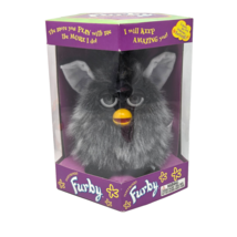 VINTAGE 1999 FURBY GRAY / SILVER MINK 70-800 NEW SEALED ORIGINAL BOX TIGER - $2,478.71 MXN