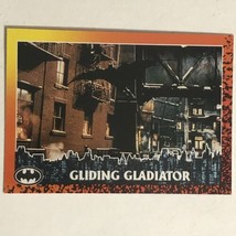 Batman Returns Vintage Trading Card #75 Gliding Gladiator - $1.97