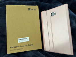 Fintie Samsung Galaxy Tab A 10.1 inch 2016 Case Cover, Rose Gold, NEW IN BOX! - £12.70 GBP