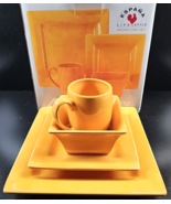 Tabletops Unlimited Espana Butter 4 Pc Place Setting Square Table Dining... - $1,292.05 MXN