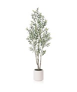 Artificial Olive Trees, 6 Ft Tall Fake Olive Trees For Indoor, Faux Oliv... - $139.99