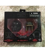 Star Wars Black Series Titanium Series Imperial Death Trooper &amp; Rebel Co... - £15.16 GBP