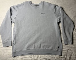 Patagonia Sweatshirt Men’s Size 3XL Women’s 4XL Gray P-6 Logo Uprisal Cr... - £32.48 GBP