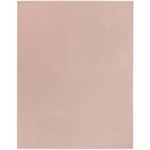 Nourison Essentials Indoor/Outdoor Pink 9&#39; x 12&#39; Area Rug Easy Cleaning Non - £154.29 GBP