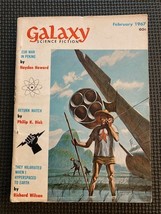 GALAXY SCIENCE FICTION Magazine February 1967 Vintage Philip K. Dick - $4.90