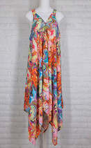ISLE Handkerchief Dress Art To Wear Colorful Racer Back Melis Kozan NWT ... - £37.75 GBP