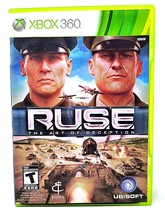 R.U.S.E. Microsoft Xbox 360 Video Game CIB Complete With Manual - £11.29 GBP