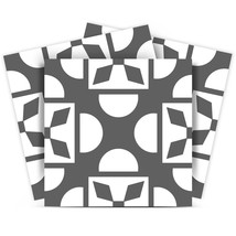 7&quot; X 7&quot; Dark Gray And White Coli Peel And Stick Tiles - $2,071.70 MXN