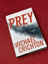 Michael Crichton - Prey VTG 2002 367 Pages Version Hardcover Book w/ Dust Jacket - £9.75 GBP