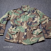 US Army M65 Camouflage Coat Medium X Short Cold Weather Field - $61.28 CAD