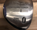 USED RH Short Senior Mens Great Turbo Power II Titan Steel #3 Wood 5724-... - $97.95